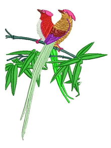 雙鳥(niǎo)電腦繡花帶 免費(fèi)下載與高效繡花的完美結(jié)合